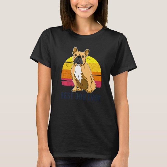 French Bulldog Frenchie Dog Breed  164 T-Shirt (Front)
