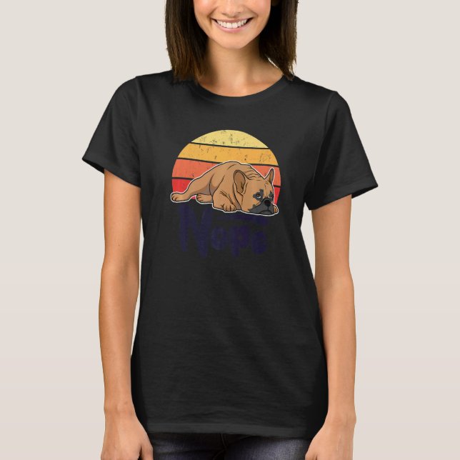 French Bulldog Frenchie Dog Breed  6 T-Shirt (Front)