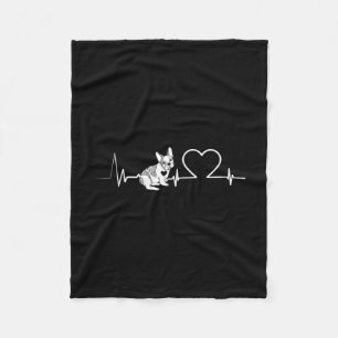 French Bulldog Frenchie Dog Owner Fleece Blanket