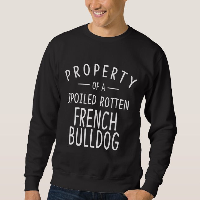 French Bulldog Frenchie Dog S Sweatshirt (Front)