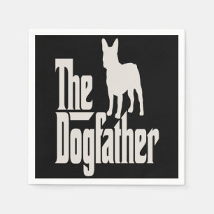 French Bulldog   Frenchie The Dog Father Gift Napkin