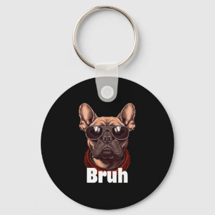 French Bulldog Fun Frenchie Dog Lover Keychain