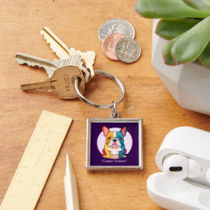 French Bulldog Fun Gift Keychain