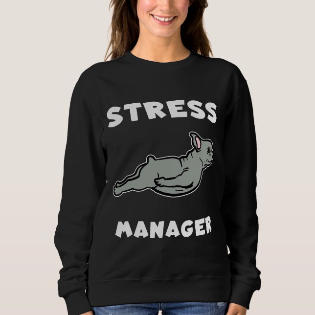 French Bulldog Fun Sweatshirt (Front)