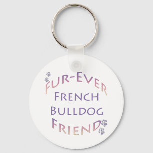 French Bulldog Furever Keychain
