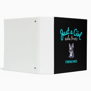 french bulldog gift girls kids french bulldog binder