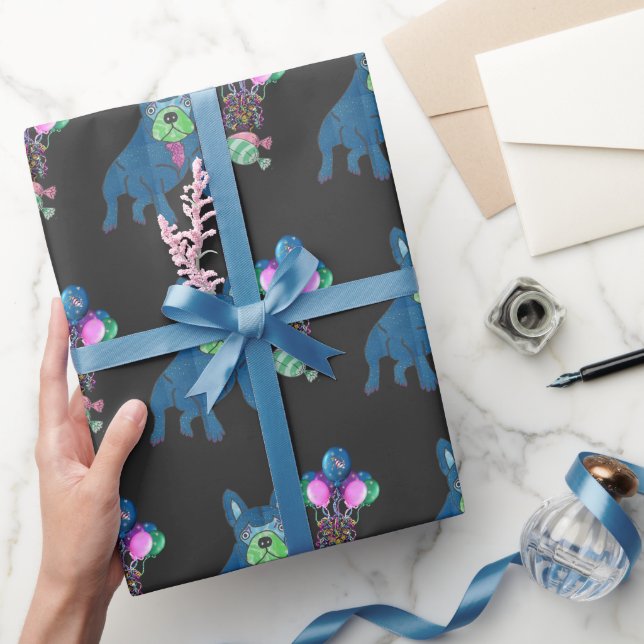French bulldog gift paper (Gifting)