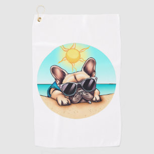 French Bulldog Gifts Golf Towel
