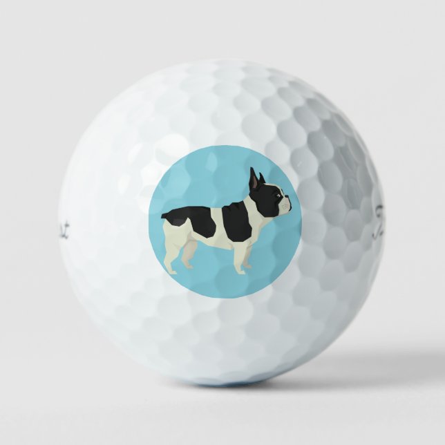 French Bulldog Golf Balls (Front)
