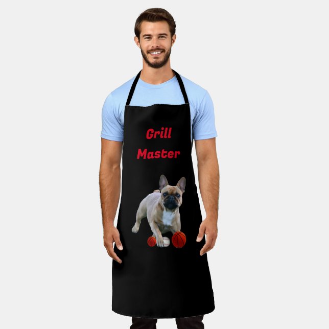 French Bulldog Golf Towel Apron (Worn)
