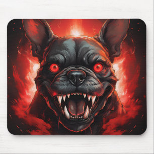 French Bulldog Gone Wrong Mouse Pad