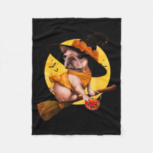French Bulldog Halloween Costume Shirt Men Women Fleece Blanket