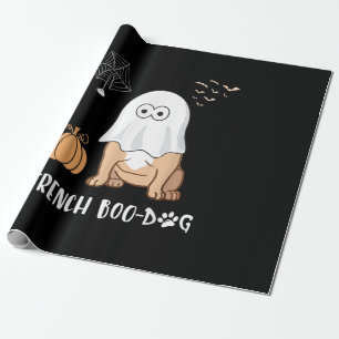 French Bulldog Halloween Cute Boo-Dog 2020 Tees Wrapping Paper