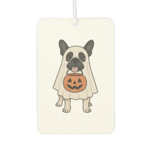 French Bulldog Halloween Dog Ghost Air Freshener