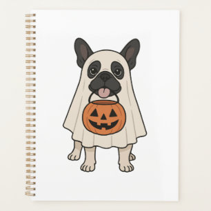 French Bulldog Halloween Dog Ghost Planner