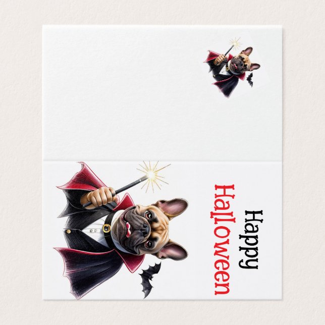 French Bulldog Halloween French Bulldog (Outside Unfolded)