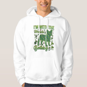 French Bulldog Halloween Macaron Eiffel Tower_1 Hoodie