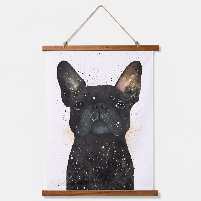 French Bulldog Hanging Tapestry (Front)