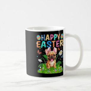 French Bulldog Happy Easter Egg Hunt Bunny Ear Eas Coffee Mug
