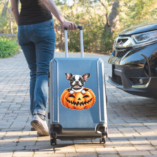 French Bulldog Happy Halloween pumpkin Classic T-S