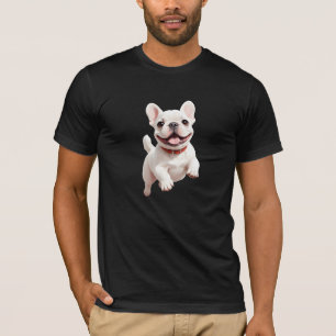 French Bulldog Happy Playful Fun Jumping Joyful T-Shirt
