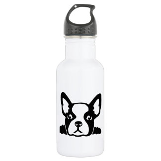 French Bulldog head face 532 Ml Water Bottle