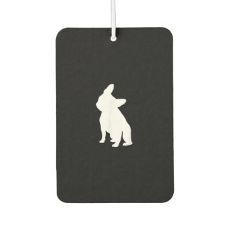 French Bulldog Head Tilt Apparel, Frenchie Head Air Freshener