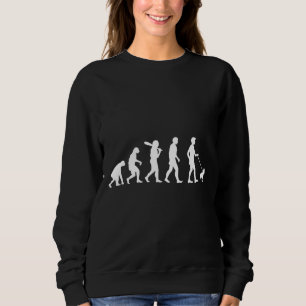 French Bulldog Human Evolution Sweatshirt