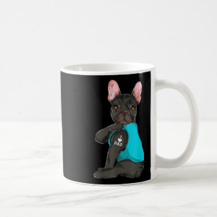 French Bulldog I Love Dad Tattoo Apparel, Dog Dad Coffee Mug