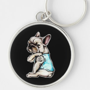 French Bulldog   I'm Not A Pugs Gift Keychain