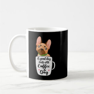 French Bulldog in a coffee cup dog mom