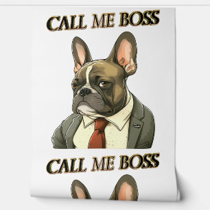 French Bulldog in a Suit   Wallpaper