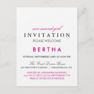French Bulldog Invitation