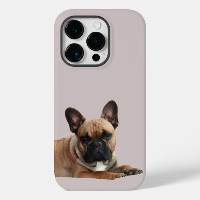 French Bulldog iPhone 14 Pro Case Mate (Back)