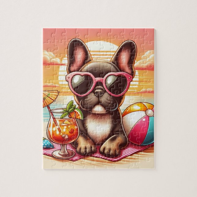 French Bulldog Jigsaw Puzzle (Vertical)
