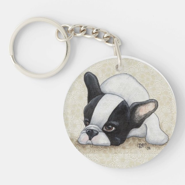 French Bulldog Keychain (Front)