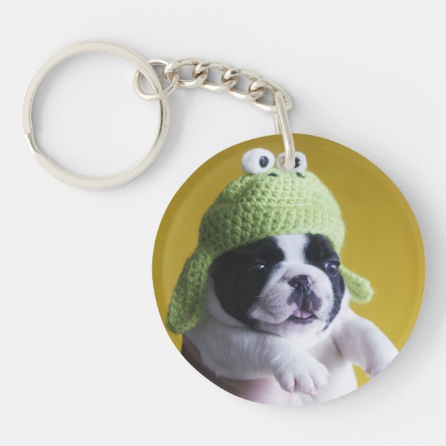 French Bulldog Keychain (Front)