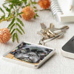 French Bulldog Keychain