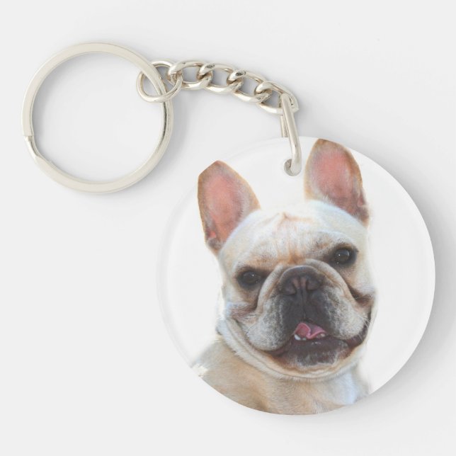 French Bulldog Keychain (Front)