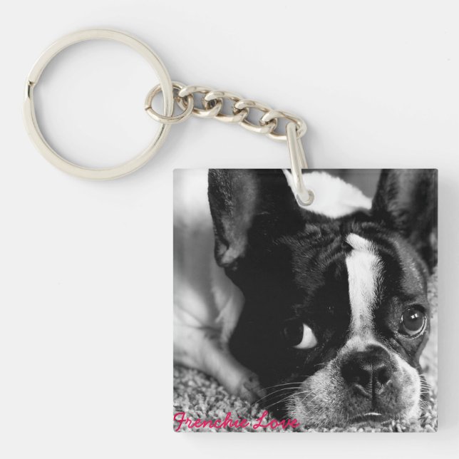 French Bulldog Keychain (Front)