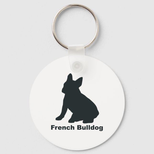 French Bulldog Keychain (Front)