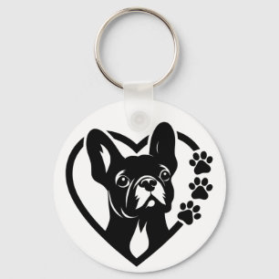 French Bulldog Keychain