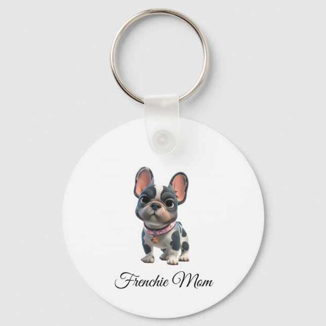 French Bulldog Keychain (Front)