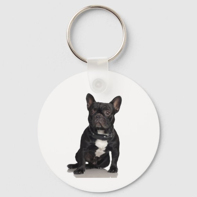 French Bulldog Keychain (Front)