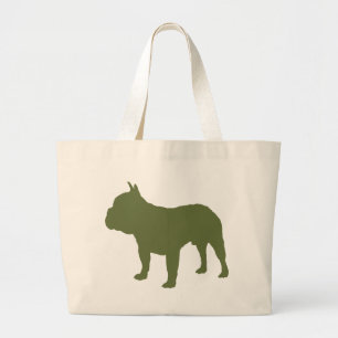French Bulldog Large Tote Bag