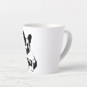 French Bulldog Latte Mug (Right Angle)