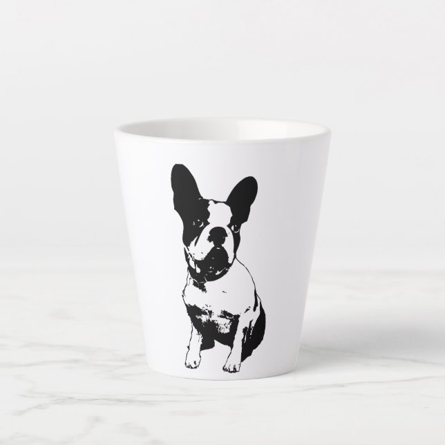 French Bulldog Latte Mug (Front)