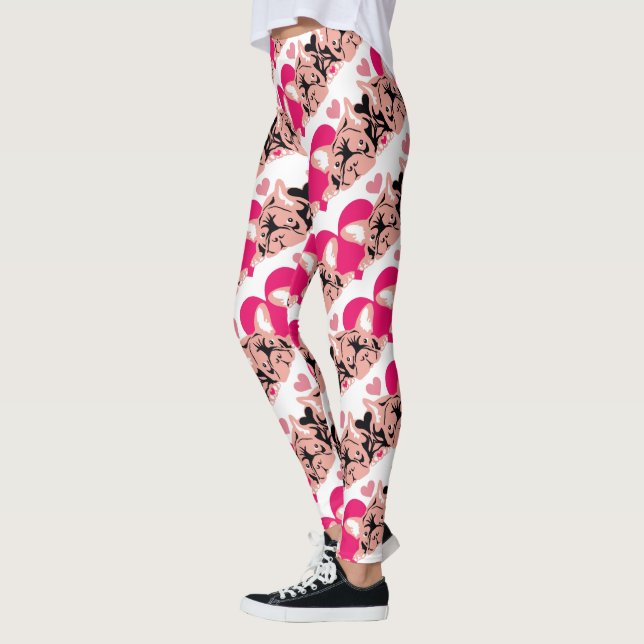 French Bulldog Leggings (Left)