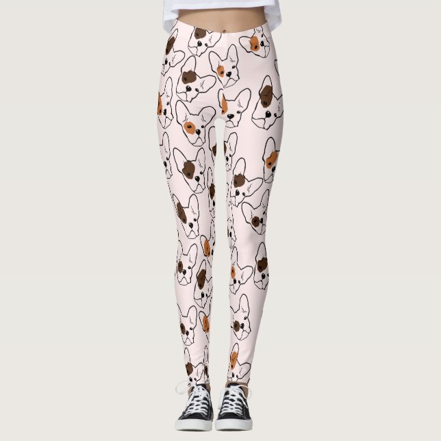 French Bulldog Leggings (Front)