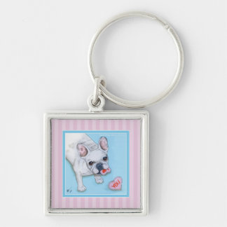 French Bulldog Love 1 Keychain